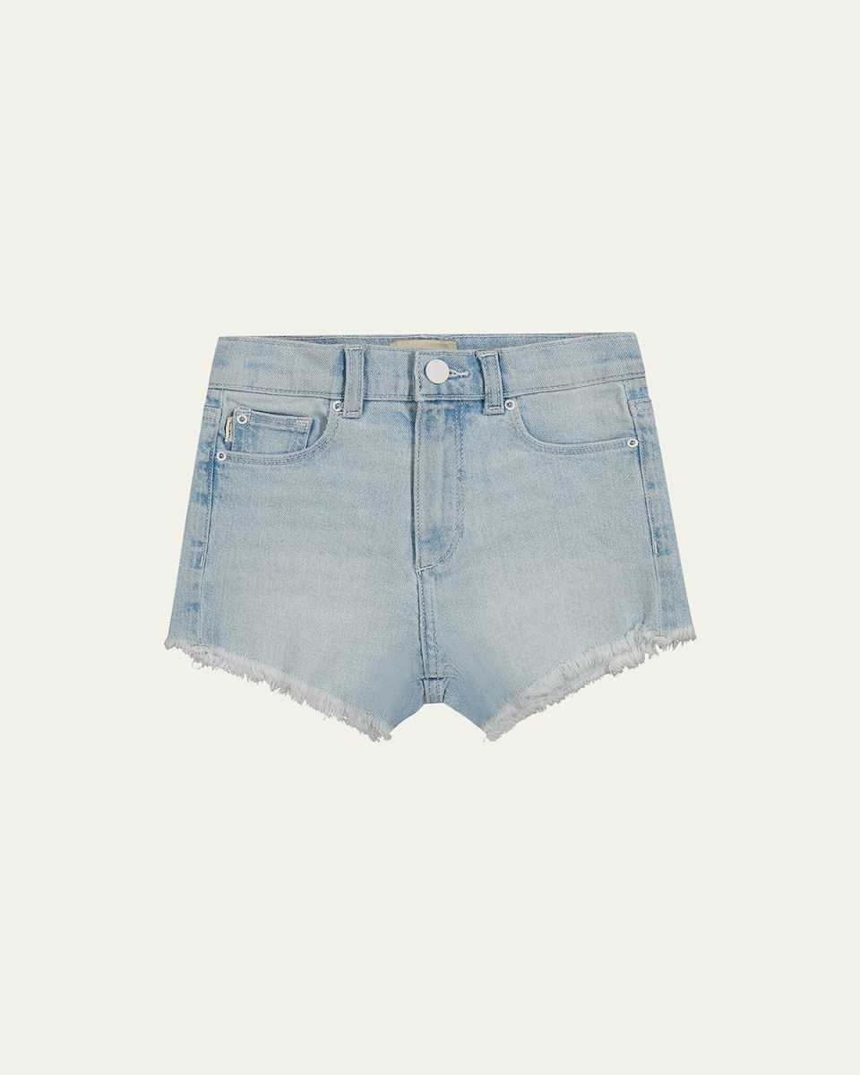 Girl's Lucy High Rise Shorts, Size 7-